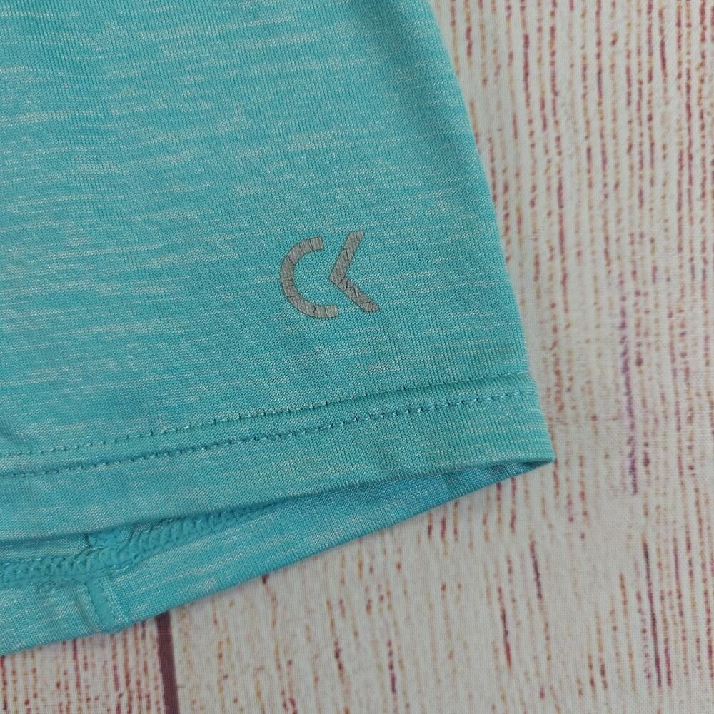 Calvin Klein Performance Dry pleated back active tee sz XS - Picture 6 of 8